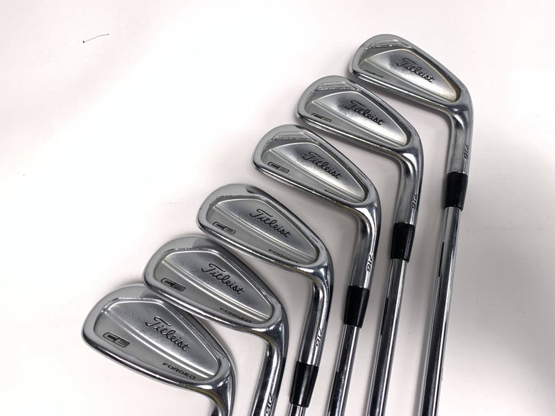 Titleist 716 CB Iron Set 4-PW (No 7) True Temper DG S300 AMT Stiff Steel Mens RH