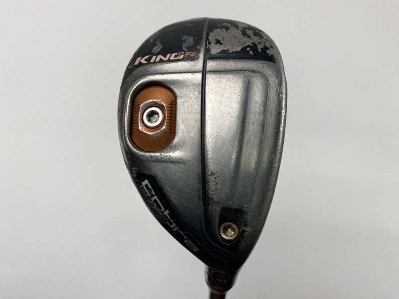 Cobra KING F6 3 Hybrid 18.5* Matrix Ozik Red Tie HQ4 74g Stiff Graphite Mens RH