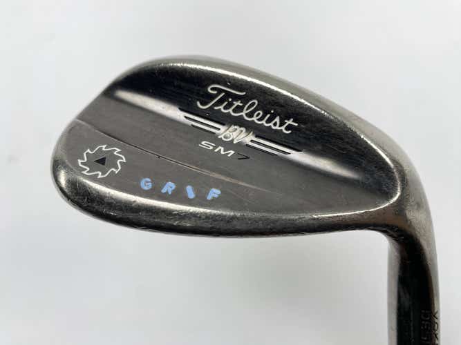 Titleist Vokey SM7 Brushed Steel Lob Wedge LW 58* 12 D AMT R300 Red Regular RH