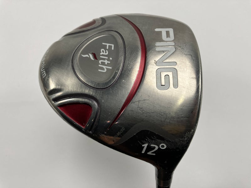 Ping Faith Driver 12* True Ace Pink Diamond Ladies RH Undersize Grip
