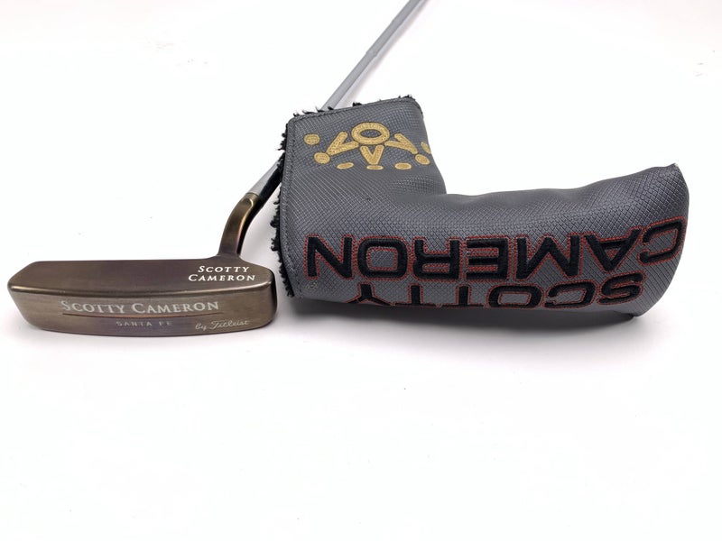 Scotty Cameron Santa Fe Putter 35" SuperStroke Flatso 1.0 Mens RH W/Head Cover