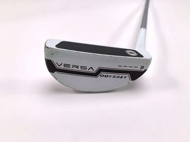 Odyssey Versa 9 White Black White Putter 34" Mens RH