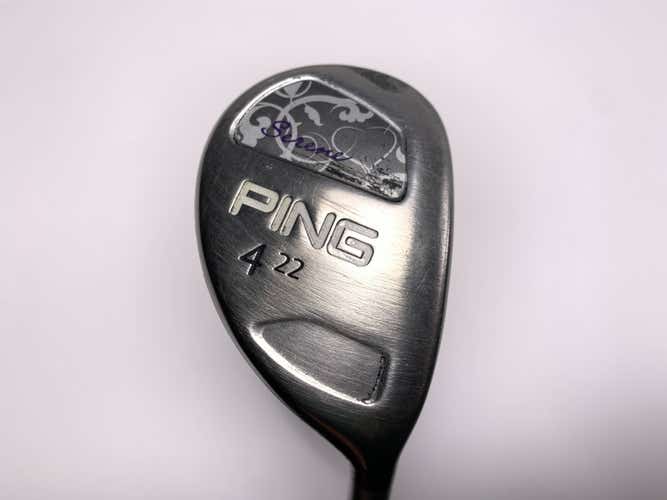 Ping Serene 4 Hybrid 22* ULT210 Ladies Graphite Womens RH Undersize Grip