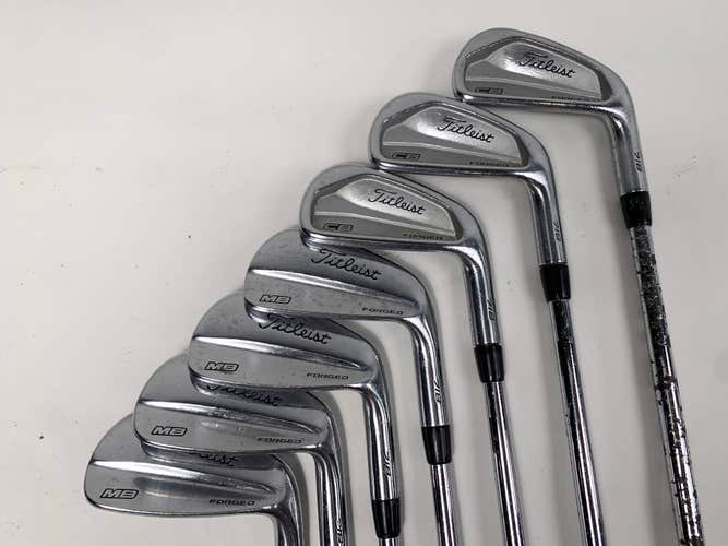 Titleist 718 MB/CB Combo Iron Set 4-PW Precision Rifle 6.5 Extra Stiff RH