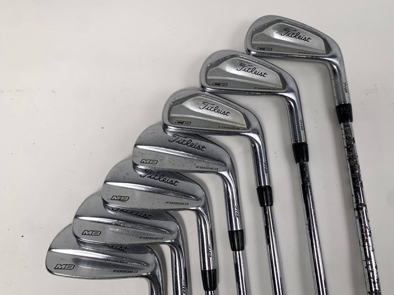Titleist 718 MB/CB Combo Iron Set 4-PW Precision Rifle 6.5 Extra Stiff RH