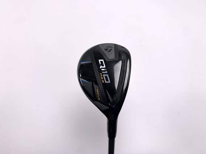 TaylorMade Qi10 MAX 4 Hybrid 23* Fujikura Speeder NX 50g Senior Graphite Mens RH