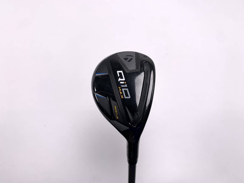 TaylorMade Qi10 MAX 4 Hybrid 23* Fujikura Speeder NX 50g Senior Graphite Mens RH