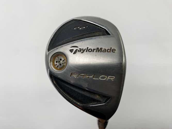 TaylorMade Raylor 2010 4 Hybrid 22* REAX 65g Regular Graphite Mens RH