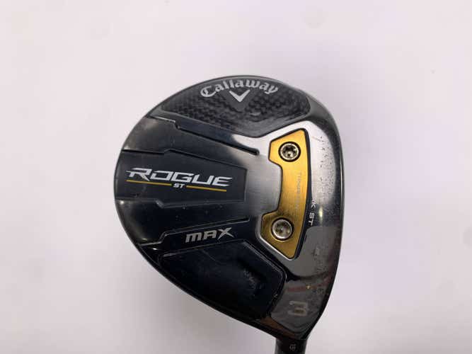 Callaway Rogue ST Max 3 Fairway Wood 15* Auto Flex SF505X Stiff RH