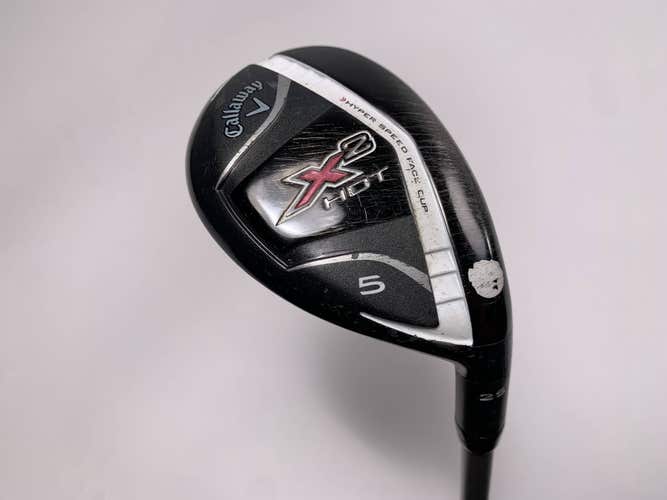 Callaway X2 Hot Womens 5 Hybrid 25* Ladies Graphite Womens RH