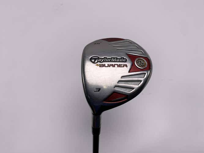 TaylorMade Burner Steel 2007 3 Fairway Wood 15* REAX 50g Regular LH Oversize