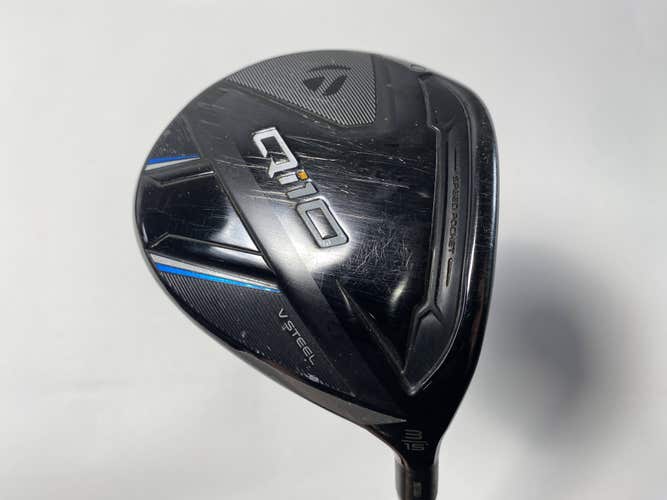 TaylorMade Qi10 3 Fairway Wood 15* Ventus Blue TR 6-R Regular RH Midsize Grip
