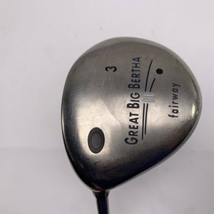 Callaway Great Big Bertha II 3 Fairway Wood 15* GBB Gems 50g Ladies LH