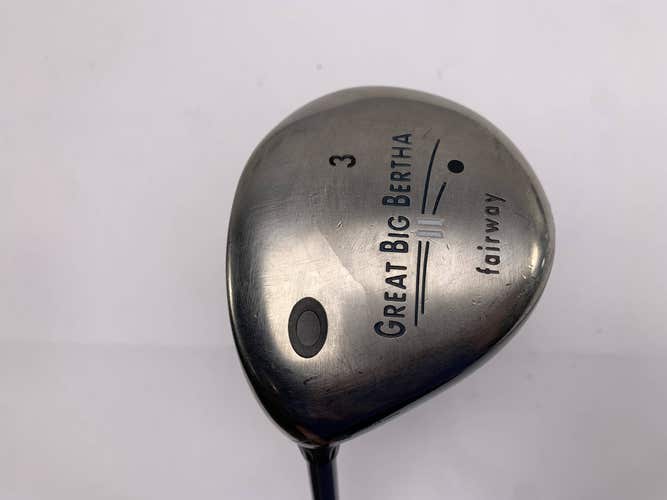 Callaway Great Big Bertha II 3 Fairway Wood 15* GBB Gems 50g Ladies LH