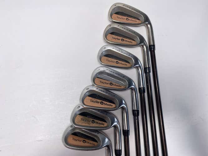 TaylorMade Firesole Iron Set 3-SW Bubble R-80 Regular Graphite Mens RH- No 6i
