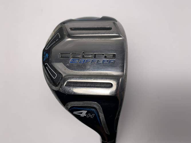 Cobra Baffler XL 4 Hybrid 22* Cleveland Launcher Gold 65g Stiff Graphite Mens RH