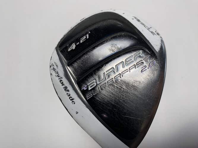 TaylorMade Burner Superfast 2.0 4 Hybrid 21* REAX 50g Ladies Graphite Womens RH