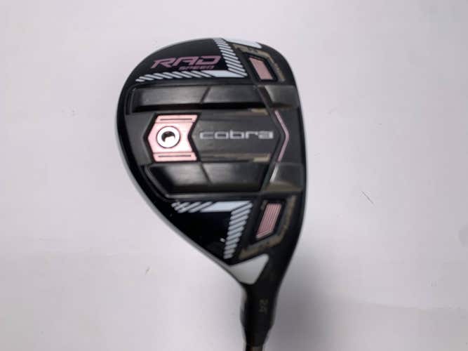 Cobra RAD Speed 5 Hybrid 24* UST Mamiya Recoil ESX 450 F1 Ladies RH