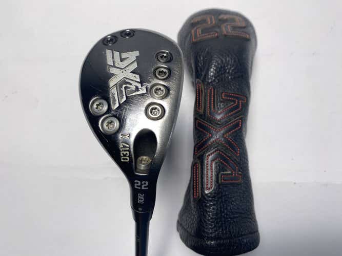 PXG 0317 X GEN2 4 Hybrid 22* ACCRA 70i Regular Graphite Mens RH HC Midsize Grip