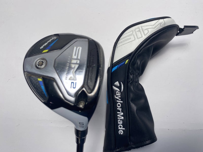TaylorMade SIM2 Titanium 5 Fairway 18*  HZRDUS RDX Smoke 6.0 Black Stiff RH HC