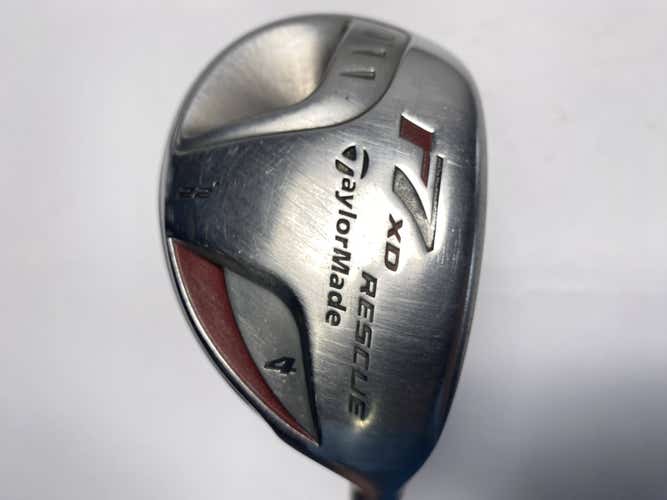 TaylorMade R7 XD 4 Hybrid 22* REAX 65g Uniflex Graphite Mens RH