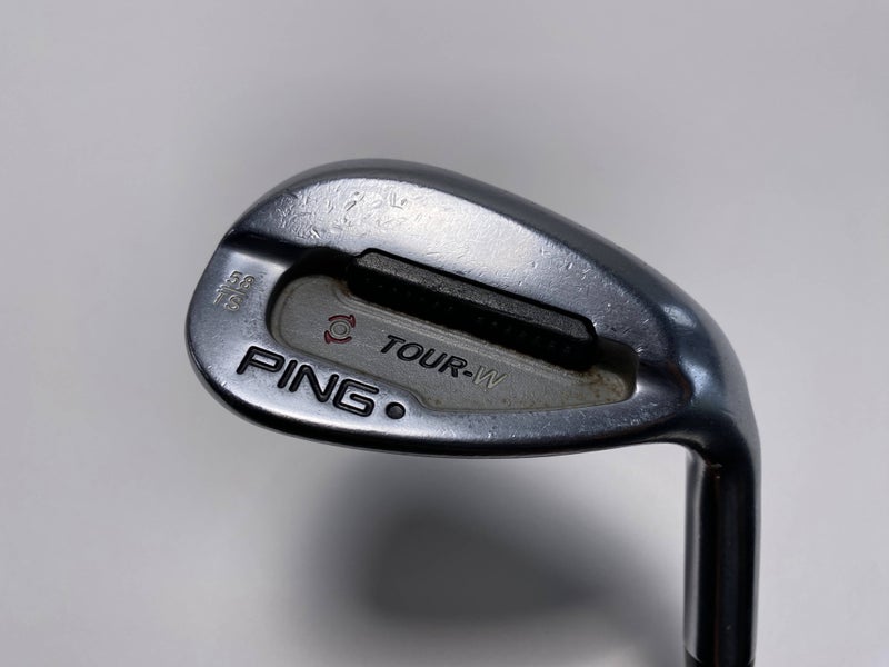 Ping Tour-W Brushed Silver Lob Wedge LW 58* Black Dot AWT Wedge Steel Mens RH