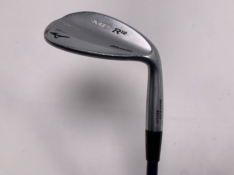 Mizuno MP R 12 White Satin Chrome Sand Wedge SW 56* 10 Project X 5.0 Senior RH