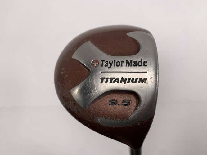 TaylorMade Ti Bubble Driver 9.5* Bubble R-80 Plus Regular Graphite Mens RH
