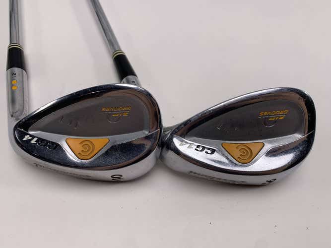 Cleveland CG14 Wedge Set 56* 60* Traction Regular Steel Mens RH