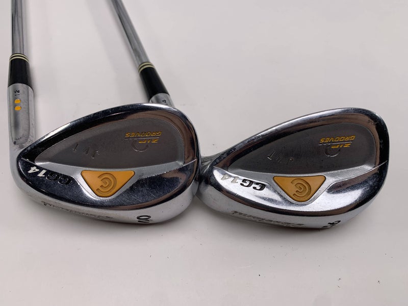 Cleveland CG14 Wedge Set 56* 60* Traction Regular Steel Mens RH
