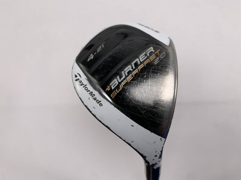 TaylorMade Burner Superfast 2.0 4 Hybrid 21* REAX Senior Graphite Mens RH