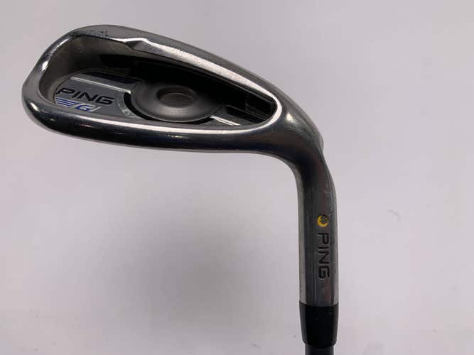 Ping G 2016 Sand Wedge SW Gold Dot 4* Flat CFS 70g Regular Graphite Mens RH