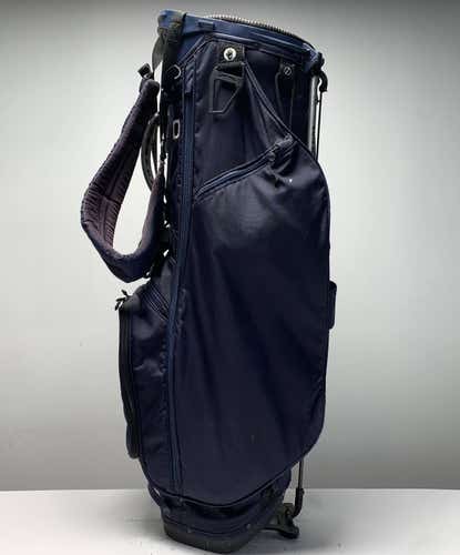Sun Mountain Zero G Stand Bag Blue 4-Way Divide Dual Strap Golf Bag