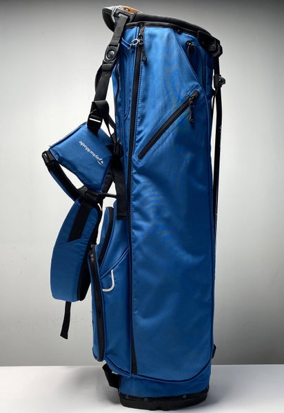 Taylormade Flex Tech Lite Stand Bag Blue 4-Way Divide Dual Strap Golf Bag