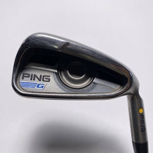 Ping G 2016 Single 4 Iron Yellow Dot 1.5* Up AWT 2.0 Stiff Steel Mens RH