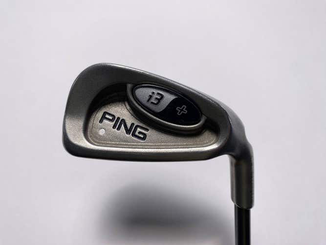 Ping i3 + Single 6 Iron White Dot 3* Flat i3+ Senior Graphite Mens RH