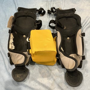 Black Easton Catcher's Leg Guard 12.75"