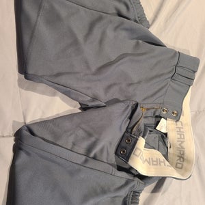 Gray Women's Large Youth Champro Game Pants (New)
