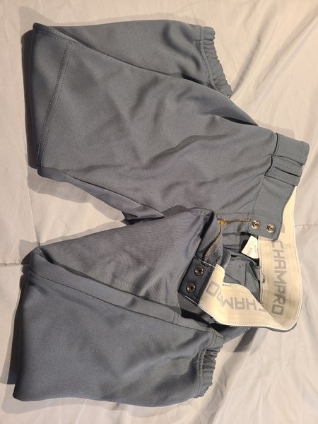 Gray Women's Large Youth Champro Game Pants (New)