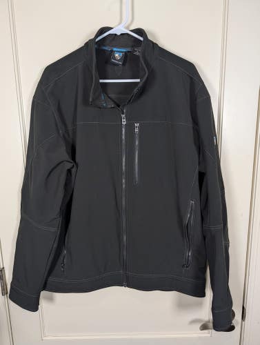 Kuhl IMPAKT Softshell Jacket Mens Size: XL Gunmetal Grey Full Zip Outdoor Hiking