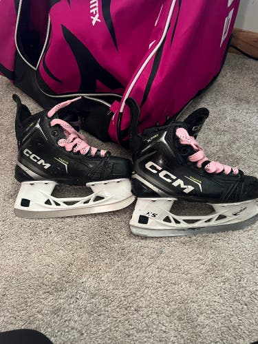 2024 CCM Tacks XF 80 Hockey Skates Regular Width Size 3.5 (Used)