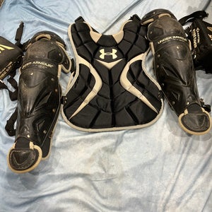 Youth Under Armour Catcher's Set (Used)