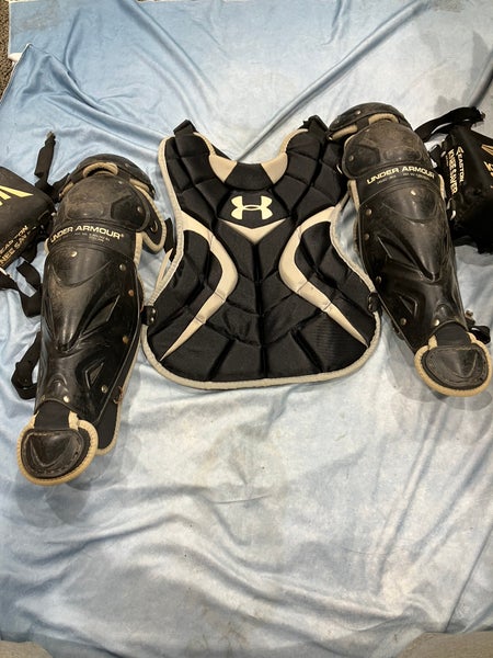 Youth Under Armour Catcher's Set (Used)