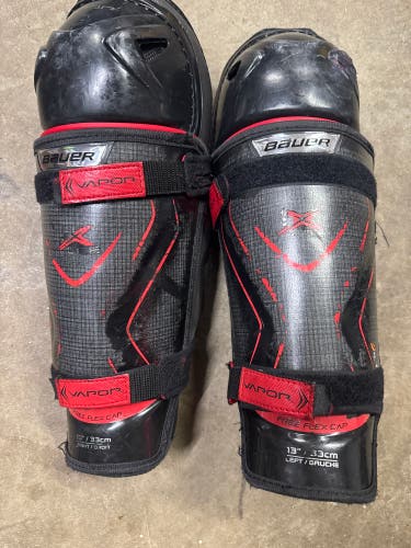 Intermediate Bauer Vapor 1X Lite 13" Shin Pads (Used)