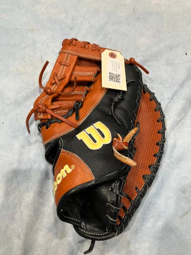 Brown Wilson A2000 RH First Base Baseball Glove 12.5" (Used)
