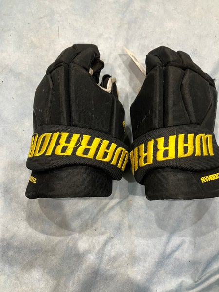 Black Junior Warrior Covert Pro Team Gloves 11" (Used)