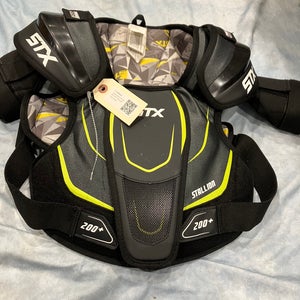 Large Youth STX Stallion 200+ Shoulder Pads (Used)