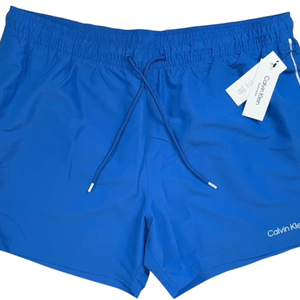 Calvin Klein Swim Trunks Board Shorts Core Euro 5″ Blue Pool Mens Size XXL New