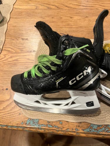 2024 CCM Tacks XF 80 Hockey Skates Regular Width Size 1.5 (Used)
