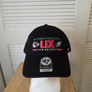 NWS Super Bowl LIX '47 Clean Up Strapback Hat NFL
